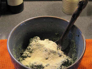 Gnudi Ingredients Flour Mix